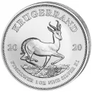 1 Unze Silbermünze Südafrika 2020 - Krügerrand